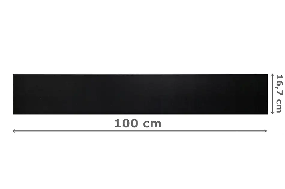 PS obklad Deska černá - poslední balení - 2 m² 