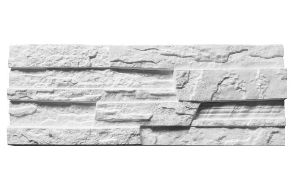 Kámen bílý 48x18 cm - 3D EPS obklad