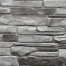 Gray Stone Slate - 3D PVC obklad 